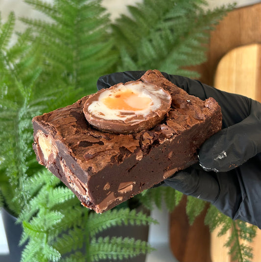 Cream Egg Brownie