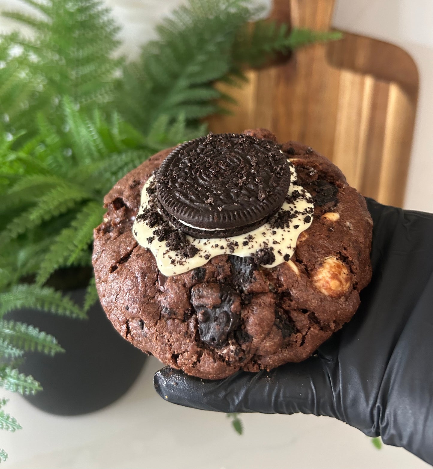Oreo Triple Chocolate NYC Cookie