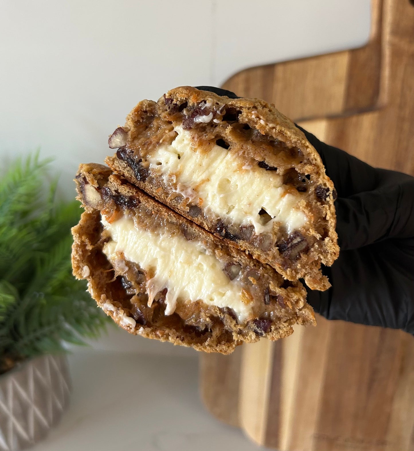 Filled Carrot Cake Cookie
