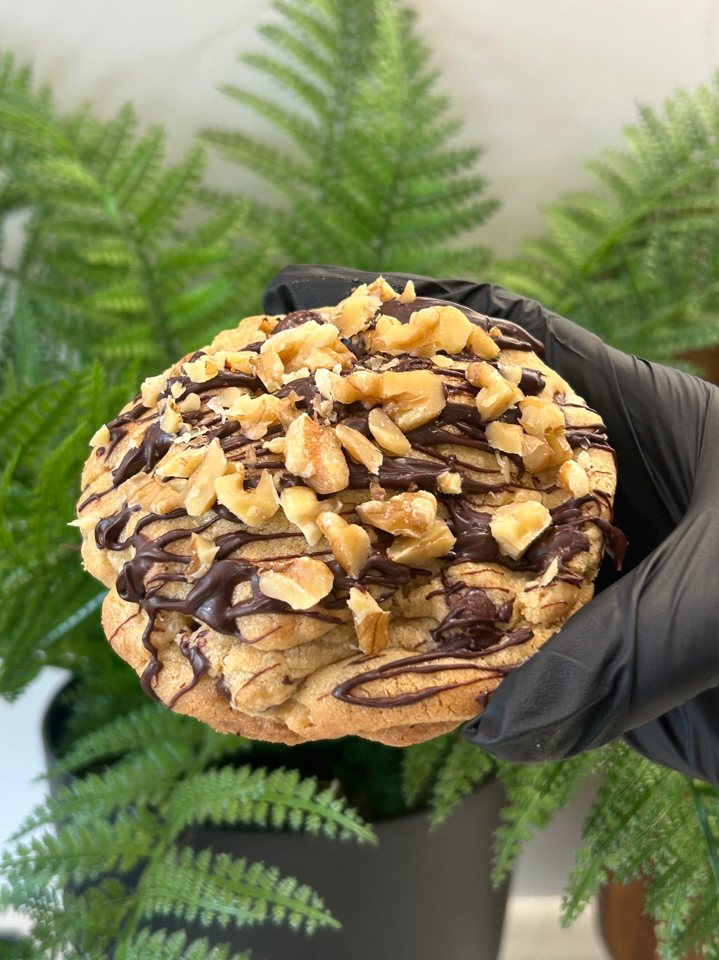 Dark Chocolate & Walnut Browned Butter NYC Cookie